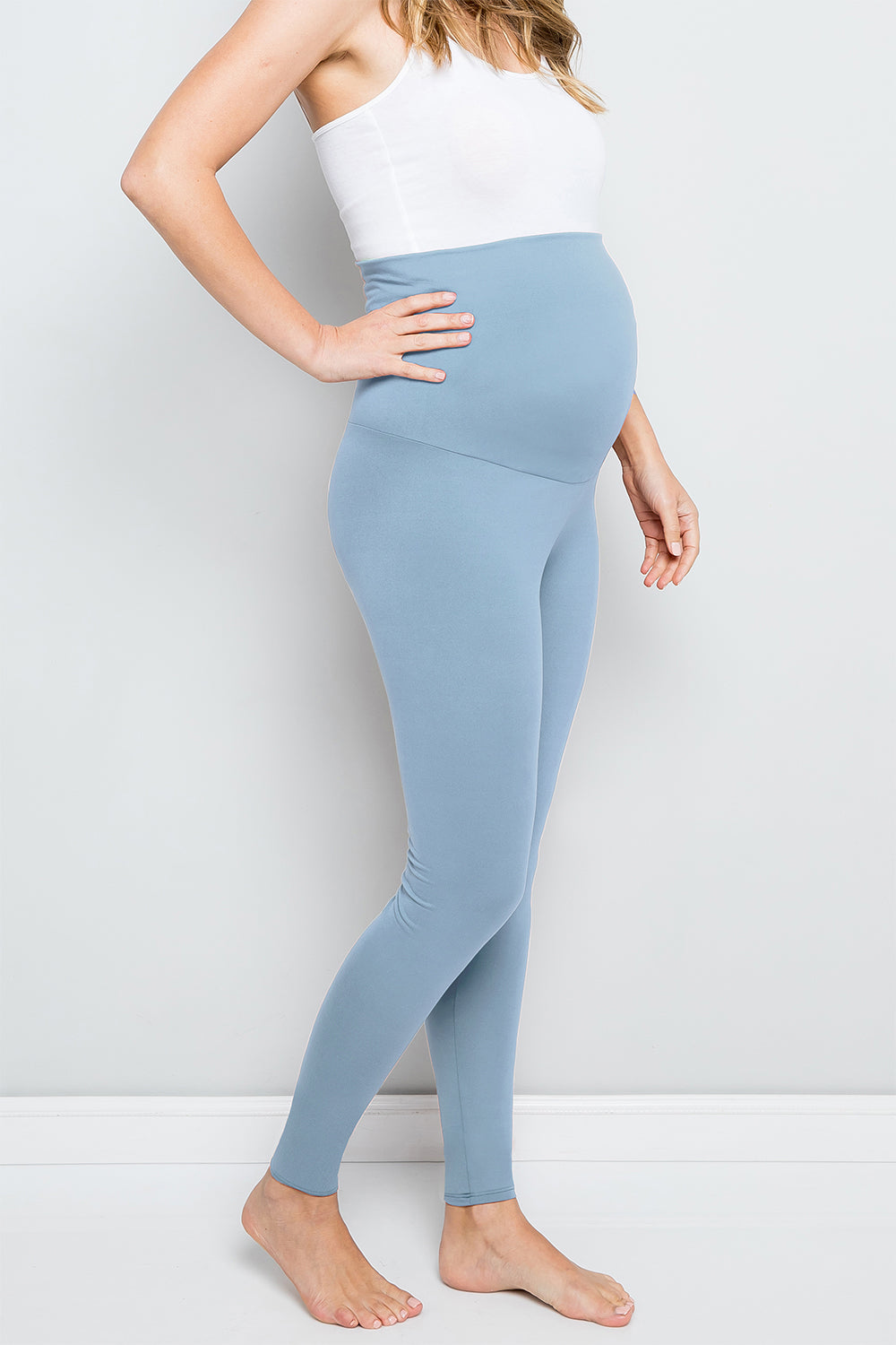 My Bump Buttery Ultra Soft Over the Belly Lounge Yoga Maternity Pants