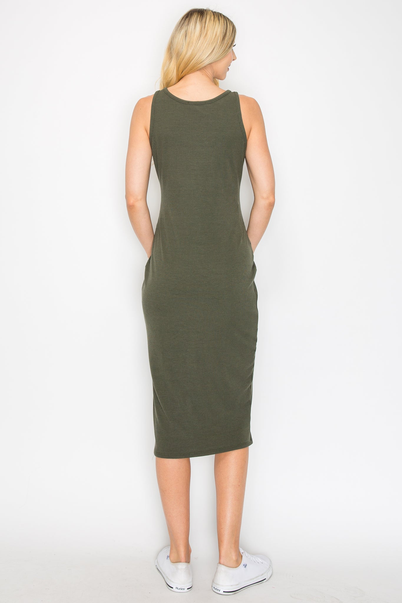 Alana Tank Ribbed Casual Dress