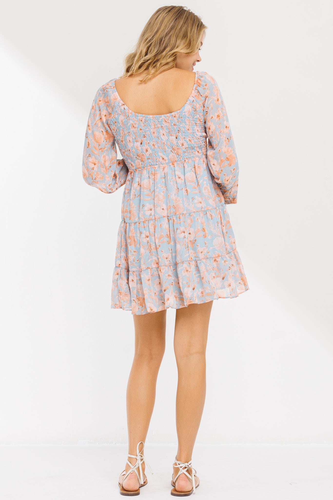 Kinsley Smocked Mini Dress