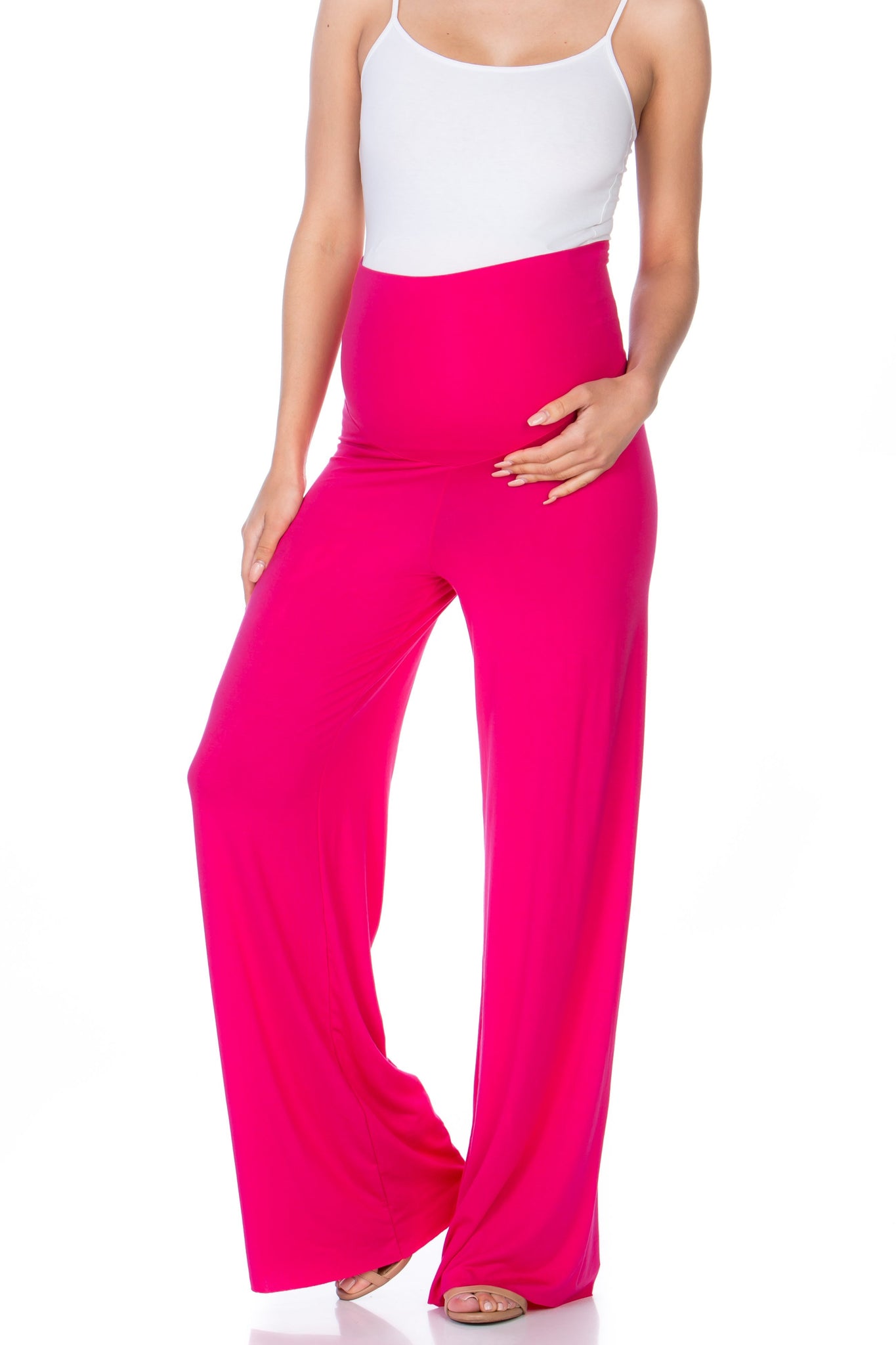 Women's Maternity Comfy Palazzo Lounge Pants Stretch Pregnancy High Waist Loose  Pants Trousers at Rs 399/piece, Trousers in Mumbai