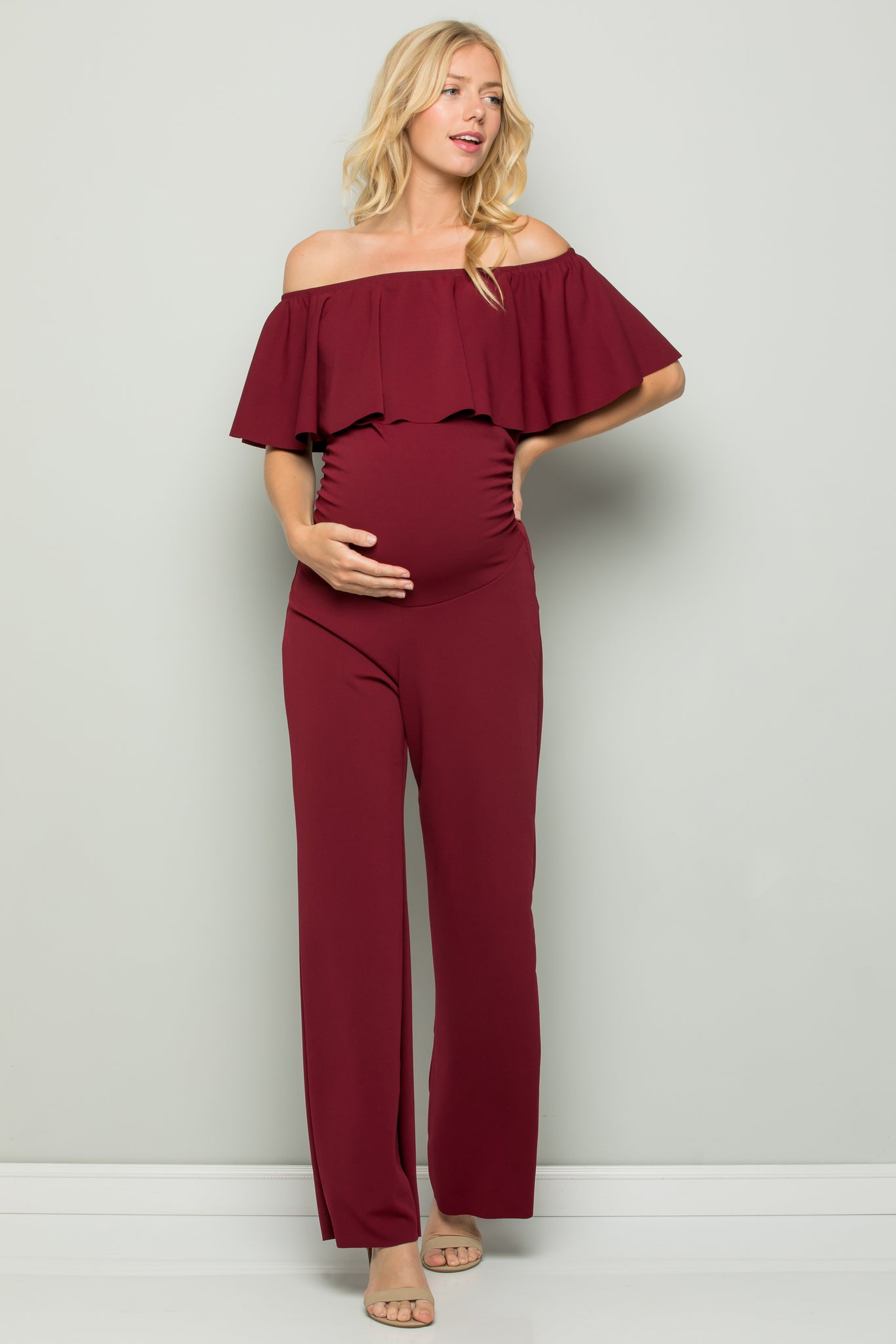 Buy Ilha High Waist Maternity Pants Online | The Mommy Collective