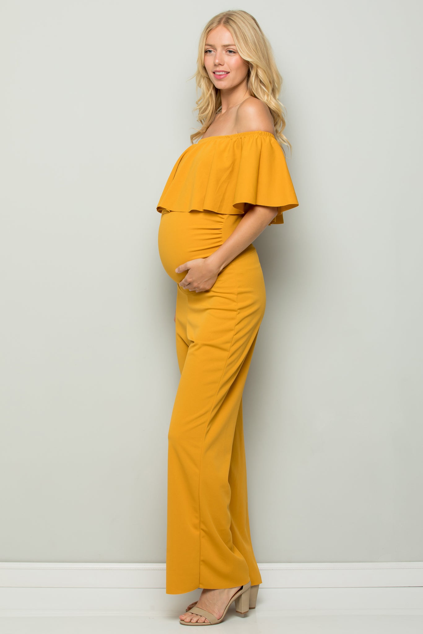 maternity pregnancy nursery wide leg palazzo pants
