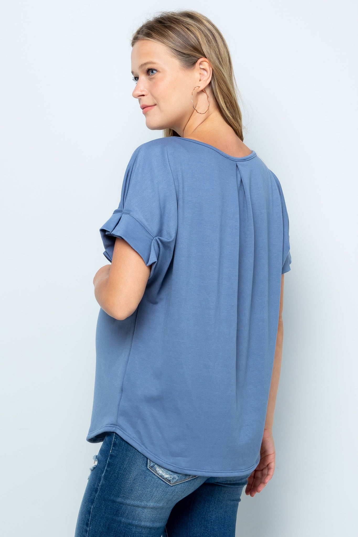 Kayla French Terry Oversized Top