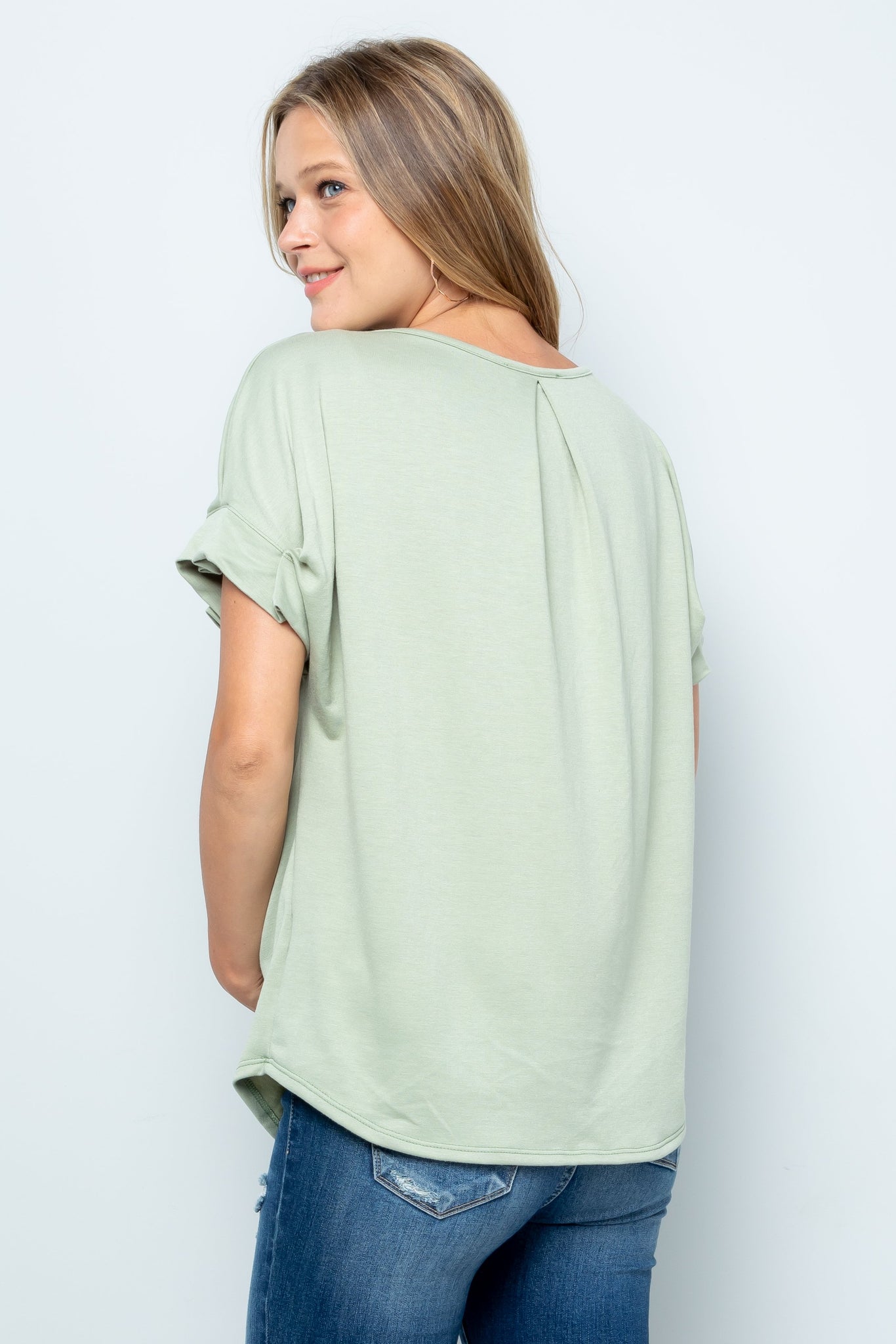 Kayla French Terry Oversized Top